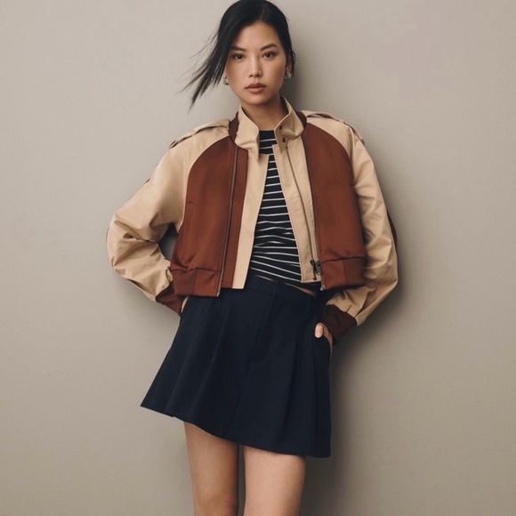 Pilcro Jackets & Blazers - NWOT Anthropologie Pilcro Mix Bomber Jacket
Size Large